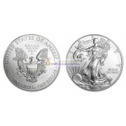 США 1 доллар 2014 год Американский серебряный орёл. Серебро. Унция