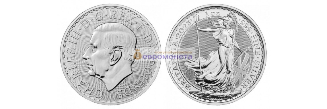 Великобритания 2 фунта 2023