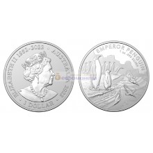 Австралия 1 доллар 2023 год Императорский пингвин. Серебро. Унция Австралия 1 доллар 2023 год Императорский пингвин. Серебро. Унция