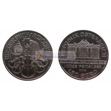 Австрия 1½ евро 2022 год Венская филармония. Серебро. Унция Австрия 1½ евро 2022 год Венская филармония. Серебро. Унция