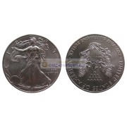 США 1 доллар 2011 год Американский серебряный орёл. Серебро. Унция