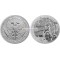 Германия 10 марок 2022 год 2 унции серебра 9999 пробы. Germania Mint тираж 2 500 шт.