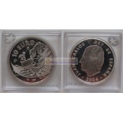 Испания 10 евро 2004 год. Расширение ЕС. Серебро