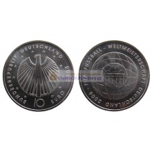 (ФРГ) Германия 10 евро 2006 год Чемпионат мира по футболу 2006 год. Серебро