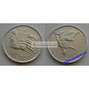 Италия 500 лир 1961 год R серебро 100 лет объединения Италии