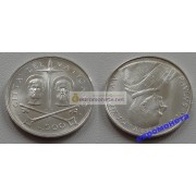 Ватикан 500 лир 1967 серебро Петр и Павел