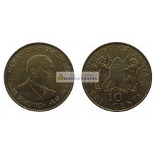 Кения 10 центов 1991 год