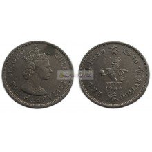 Гонконг 1 доллар 1960 год. Елизавета II