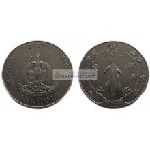 Республика Вануату 50 вату 2009 год 
