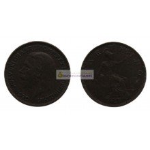 Великобритания 1 фартинг 1926 год. Король Георг V