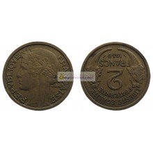 Франция Третья Республика 2 франка 1939 год
