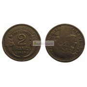 Франция Третья Республика 2 франка 1940 год