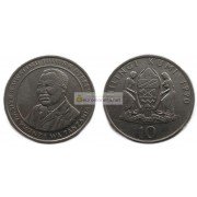Объединённая Республика Танзания 10 шиллингов 1990 год