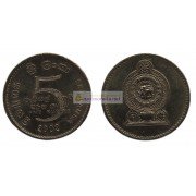 Шри-Ланка 5 рупий 2002 год