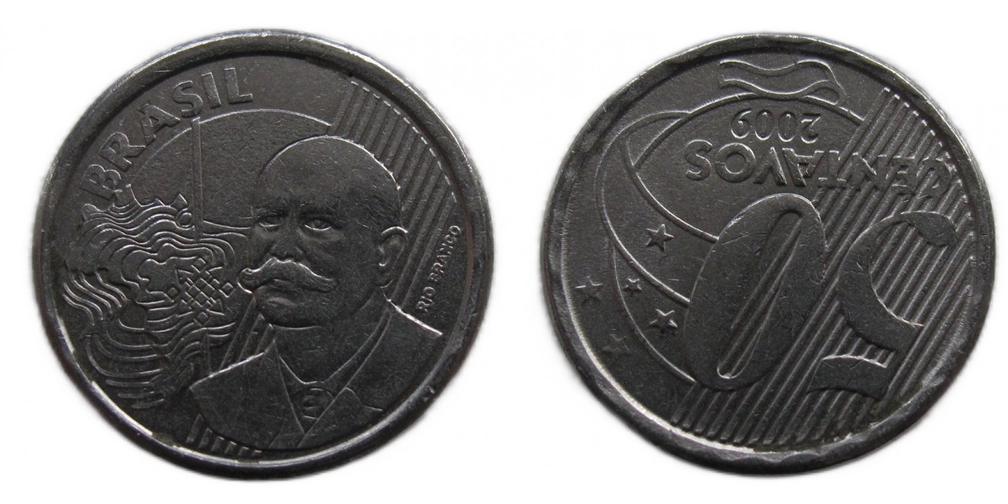 Бразилия 50 сентаво 2009 год