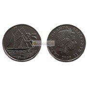 Каймановы острова 25 центов 2008 год