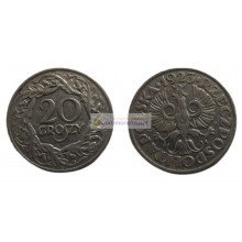 Польша 20 грошей 1923 год