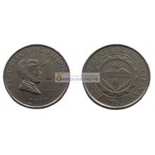 Республика Филиппины 1 песо 2010 год