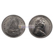 Багамские острова (Багамы) 25 центов 1966 год