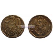 (ЮАР) Южно-Африканская Республика 20 центов 2016 год