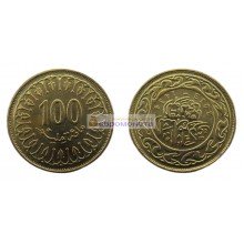 Тунис 100 миллимов 2013 / 1434 год