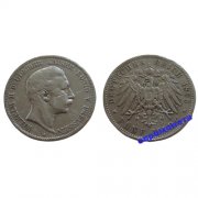 Германия Пруссия 5 марок 1895 год A монета на фотографии серебро
