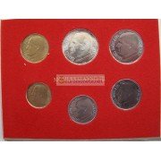 Ватикан годовой набор 1981 год 500 лир серебро Иоанн Павел