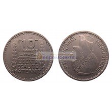 Франция Четвертая Республика 10 франков 1947 год