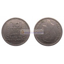 Франция Четвертая Республика 10 франков 1948 год