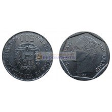 Республика Венесуэла 500 боливаров 1998 год