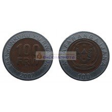 Руанда 100 франков 2007 год