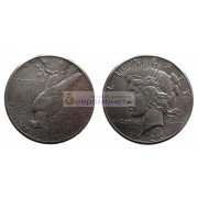 США 1 доллар 1926 год. Филадельфия. Мирный доллар (Peace Dollar). Серебро.