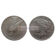США 1 доллар 1928 год. "S" - Сан-Франциско. Мирный доллар (Peace Dollar). Серебро.