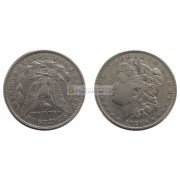 США 1 доллар 1921 год. Доллар Моргана. Серебро.