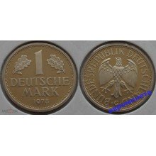 ФРГ 1 марка 1978 год Отметка монетного двора: "G" - Карлсруэ