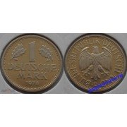 ФРГ 1 марка 1978 год Отметка монетного двора: "D" - Мюнхен