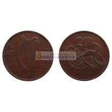 Республика Ирландия 2 пенса 1980 год