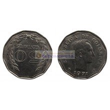 Колумбия 50 сентаво 1971 год