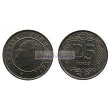 Турция 25 курушей 2015 год