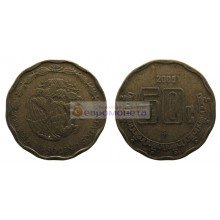 Мексиканские Соединённые Штаты. Мексика 50 сентаво 2005 год