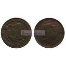 Великобритания 1 фунт 2004 год Мост Форт-Бридж в Шотландии Королева Елизавета II