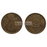 Франция Третья Республика 2 франка 1933 год