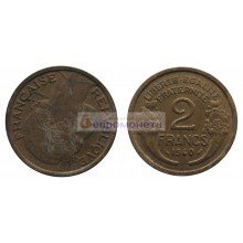 Франция Третья Республика 2 франка 1940 год