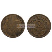 Франция Третья Республика 2 франка 1936 год