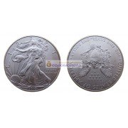 США 1 доллар 2010 год Американский серебряный орёл. Серебро. Унция