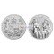 Аллегории: Австрия и Германия 5 марок 2021 год 1 унция серебра 9999 пробы. Germania Mint тираж 25 000 шт.