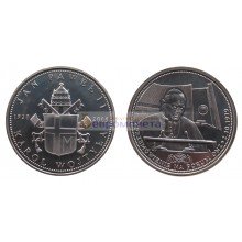 Польша памятная монета Речь Иоанна Павла II 2.10.1979 г. Серебро