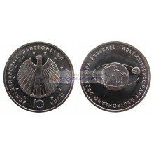 (ФРГ) Германия 10 евро 2004 год Чемпионат мира по футболу 2006 год. Серебро