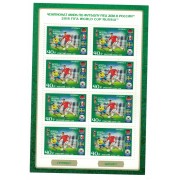 Блок марок Чемпионат мира по футболу FIFA 2018 в России: группа F