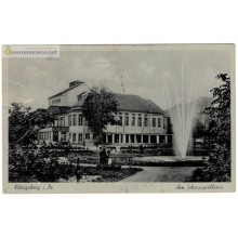 Пруссия Кёнигсберг Kenigsberg здание театр